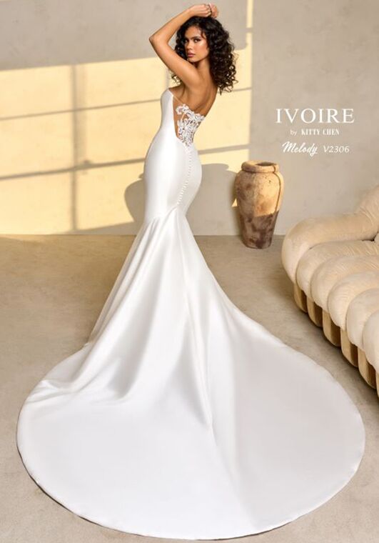 IVOIRE by KITTY CHEN MELODY, V2306 Mermaid Wedding Dress - 7