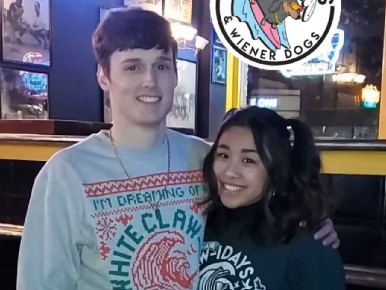Picture of Our first official photo together