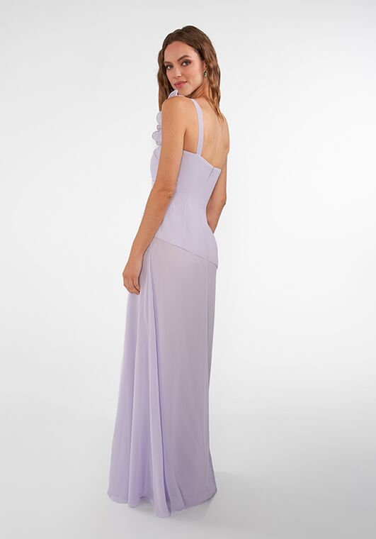 B2 Bridesmaids by Jasmine B283007 One Shoulder Bridesmaid Dress - 3