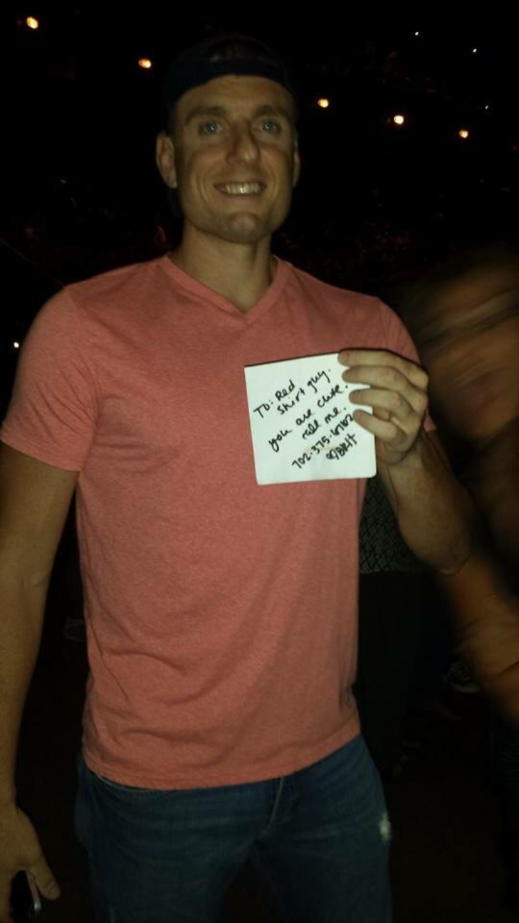 Picture of How we met - Wade's side...