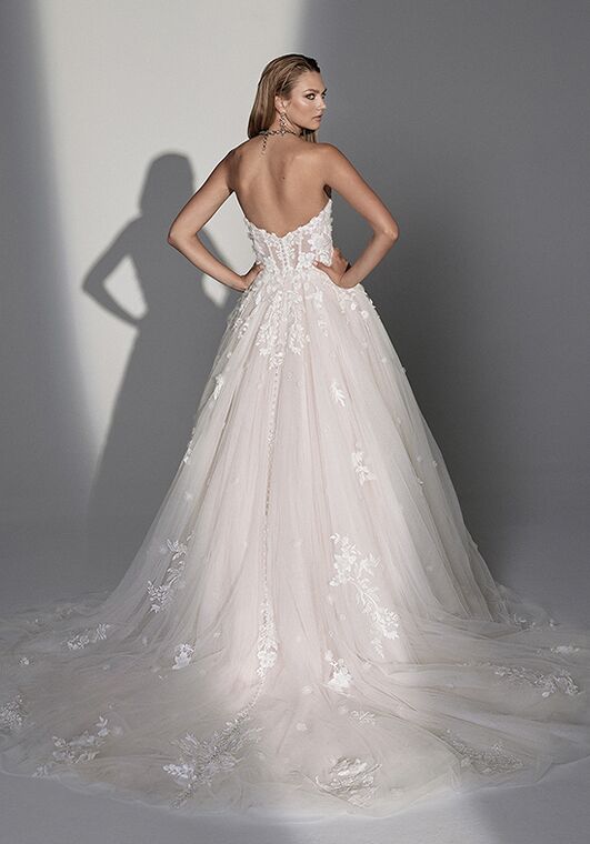 Justin Alexander Signature Mary Ball Gown Wedding Dress - 5