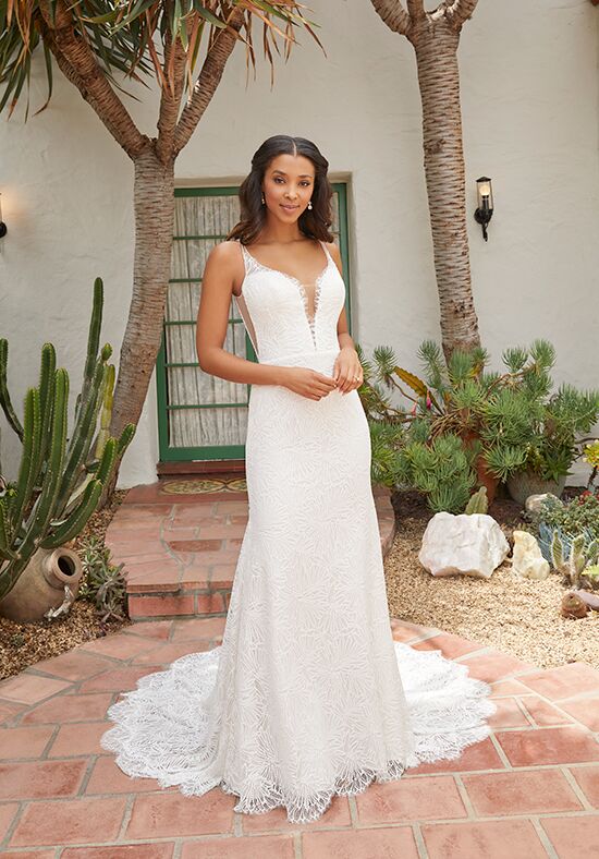 Beloved by Casablanca Bridal BL381 River Sheath Wedding Dress - 1