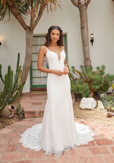 Beloved by Casablanca Bridal BL381 River Sheath Wedding Dress