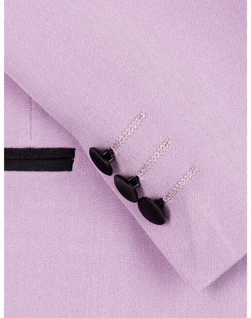 BLACKTIE "London" Kids Lavender Tuxedo (5-Piece Set) Flower Girl Dress and Ring Bearer Outfit - 5