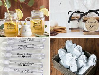 Summer wedding favors