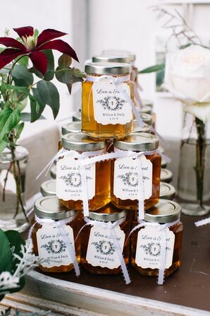 Organic Honey Guest Favors