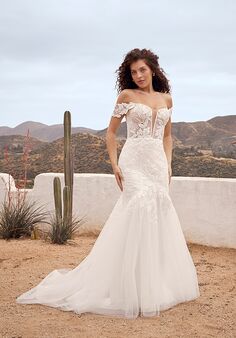 Beloved by Casablanca Bridal BL443 Fit-and-Flare Wedding Dress