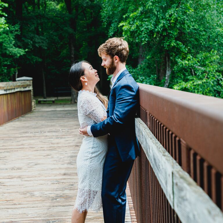 Dallas, TX park engagement photoshoot