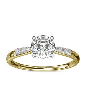 Blue Nile Round Cut Engagement Ring
