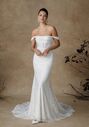 Justin Alexander Glenetta Fit-and-Flare Wedding Dress - thumbnail - 1