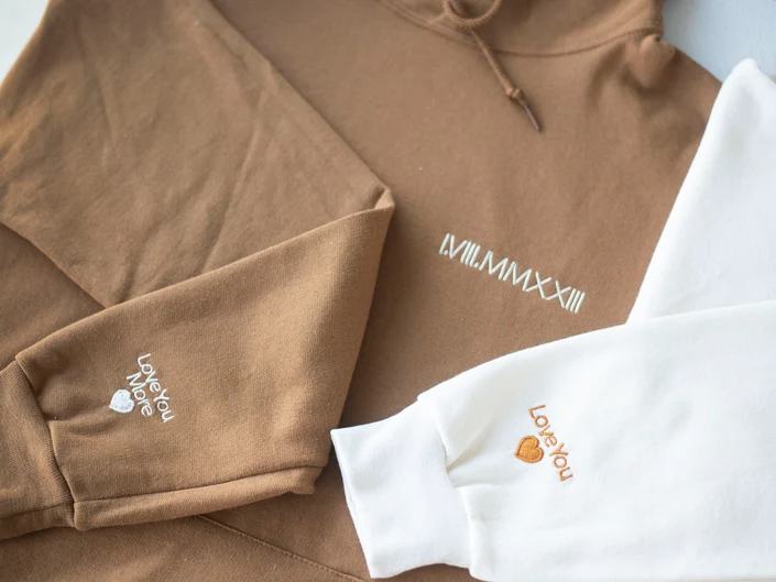 Embroidered sweater from NunusStudio for your anniversary, the best girlfriend gift