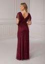 Adrianna Papell Platinum 40418 Bateau Bridesmaid Dress - thumbnail - 3