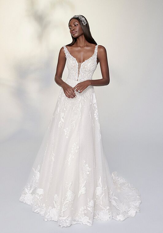 Justin Alexander Signature Gelsey A-Line Wedding Dress - 5