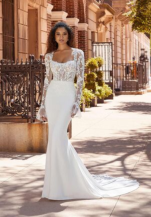 Morilee by Madeline Gardner Jade, 2504 Fit-and-Flare Wedding Dress