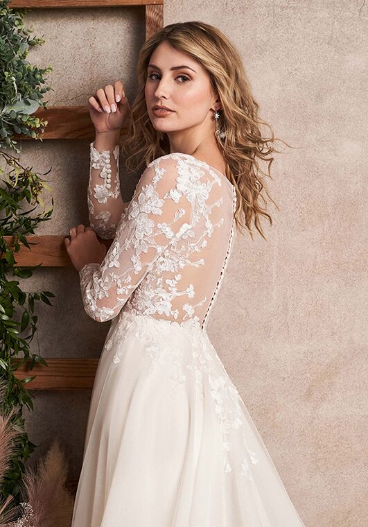 Lillian West 66229 A-Line Wedding Dress - 4