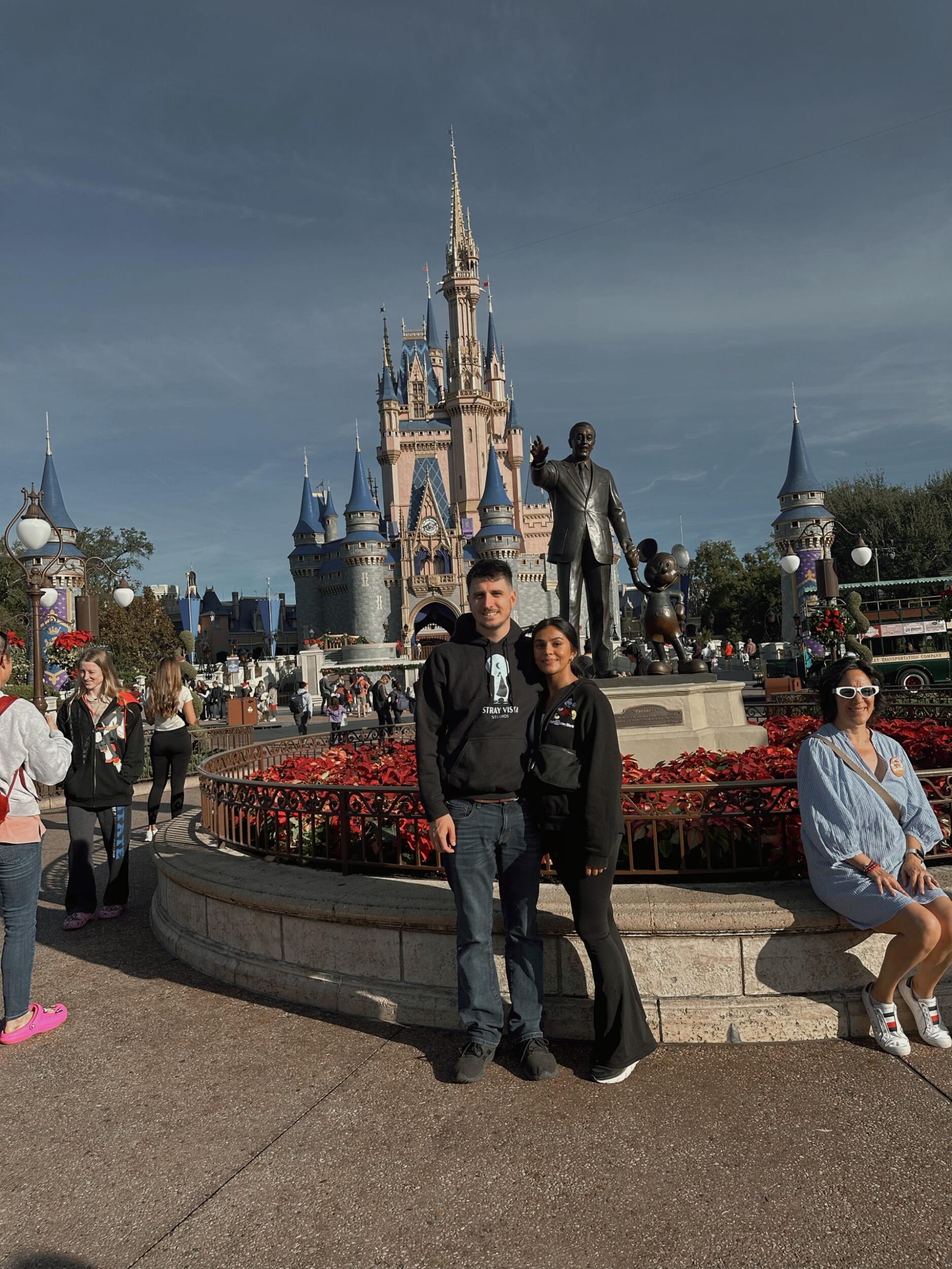 Our first time at Disney World together!