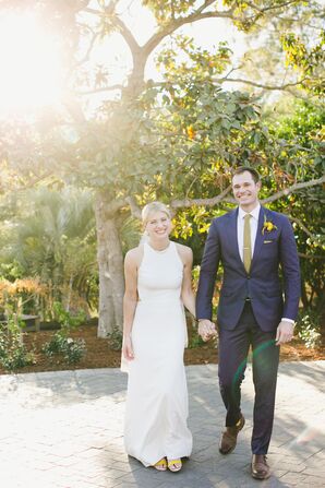 Modern, Vibrant Backyard Wedding