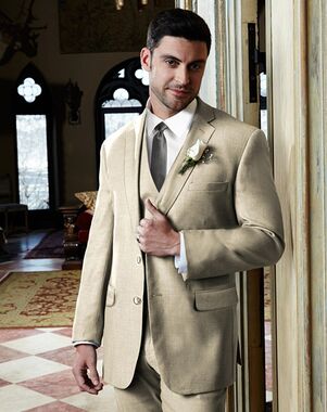 BLACKTIE MADISON Tan Wedding Suit Brown, Champagne Tuxedo