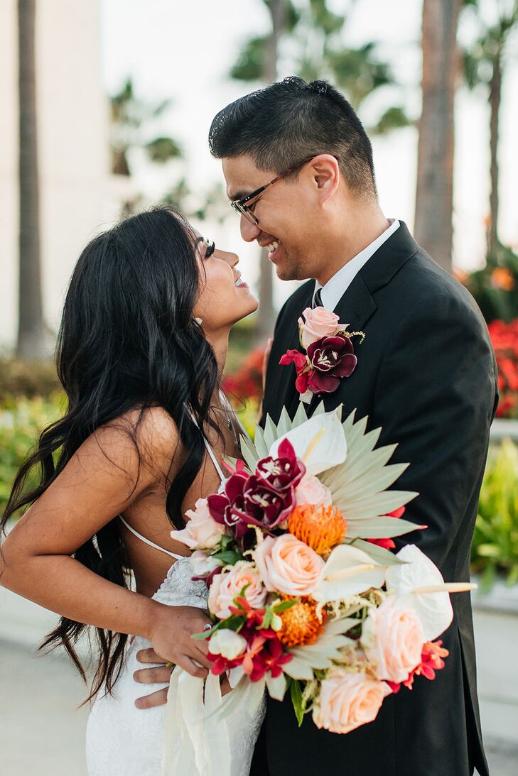 Couple Portraits at Heisler Park in Laguna Beach, California