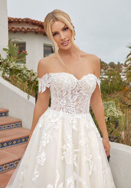 Beloved by Casablanca Bridal BL374 Dakota A-Line Wedding Dress - 5