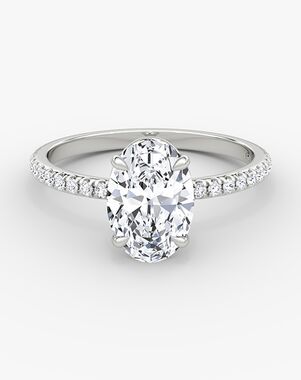 VRAI Classic Oval Cut Engagement Ring