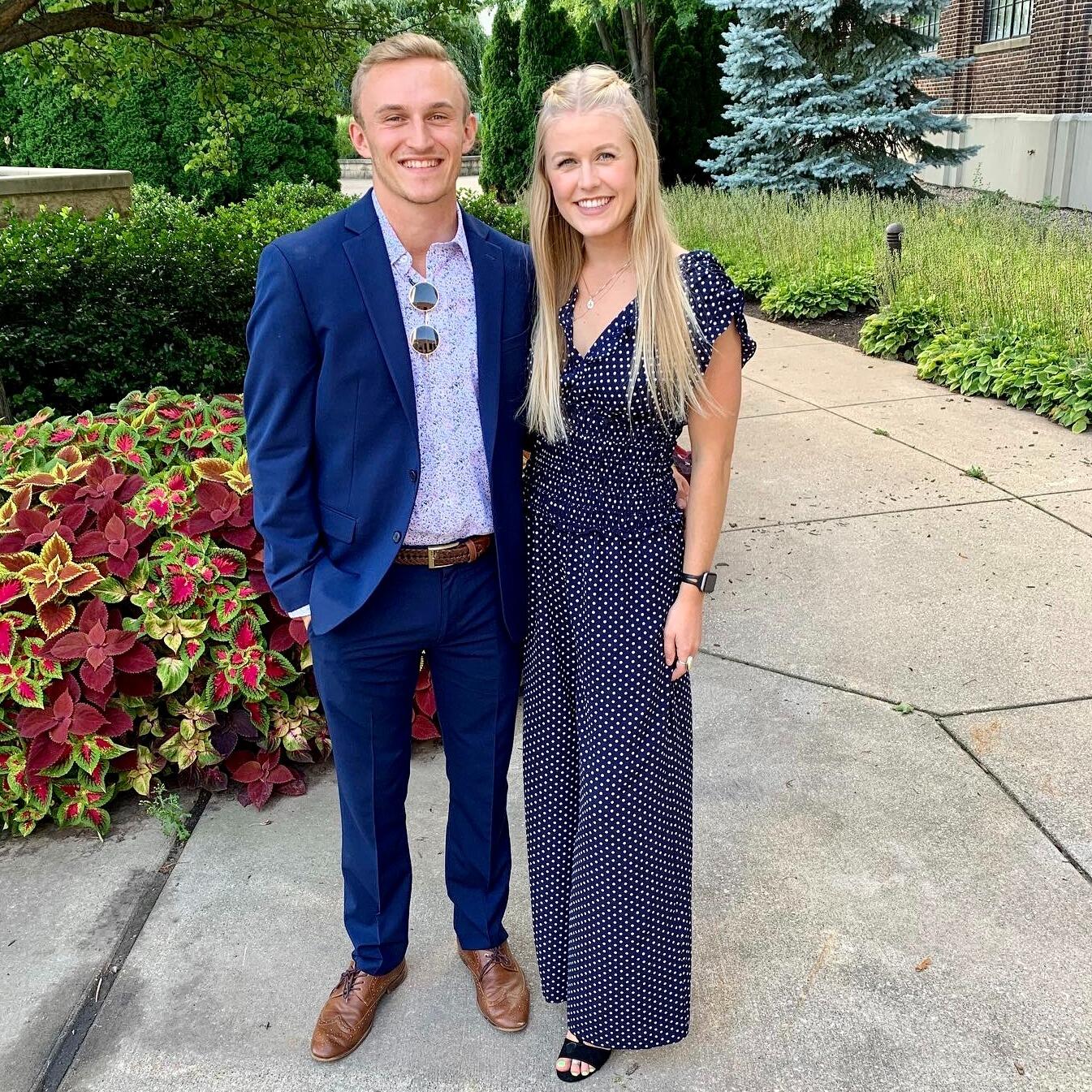 First time as wedding dates.