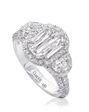 Christopher Designs Classic Emerald, Oval Cut Engagement Ring - thumbnail - 1