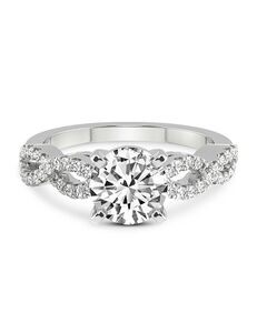 Friendly Diamonds Unique Princess, Asscher, Cushion, Emerald, Heart, Marquise, Pear, Radiant, Round, Oval Cut Engagement Ring