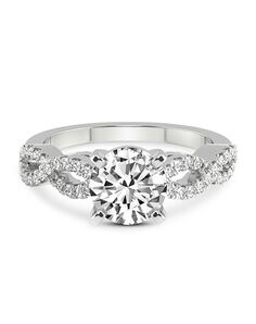 Friendly Diamonds Unique Princess, Asscher, Cushion, Emerald, Heart, Marquise, Pear, Radiant, Round, Oval Cut Engagement Ring