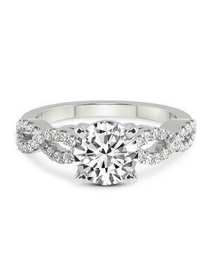 Friendly Diamonds Unique Princess, Asscher, Cushion, Emerald, Heart, Marquise, Pear, Radiant, Round, Oval Cut Engagement Ring