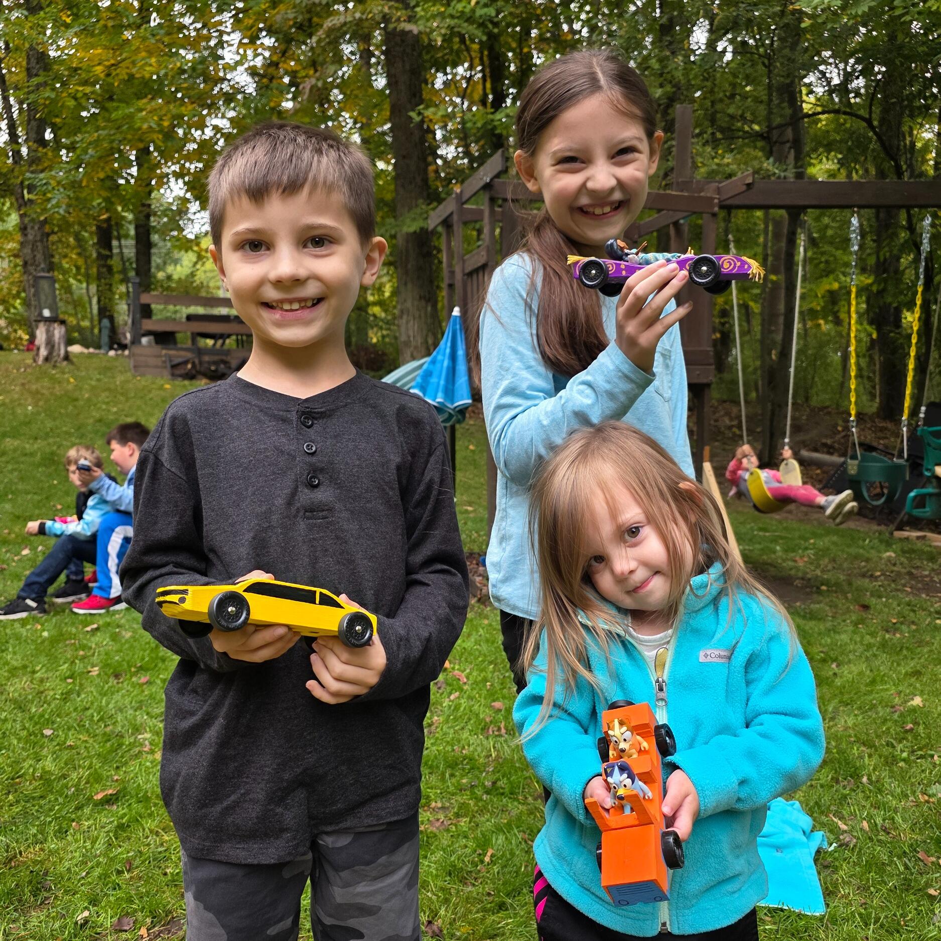 Charlotte, Liam, & Thea