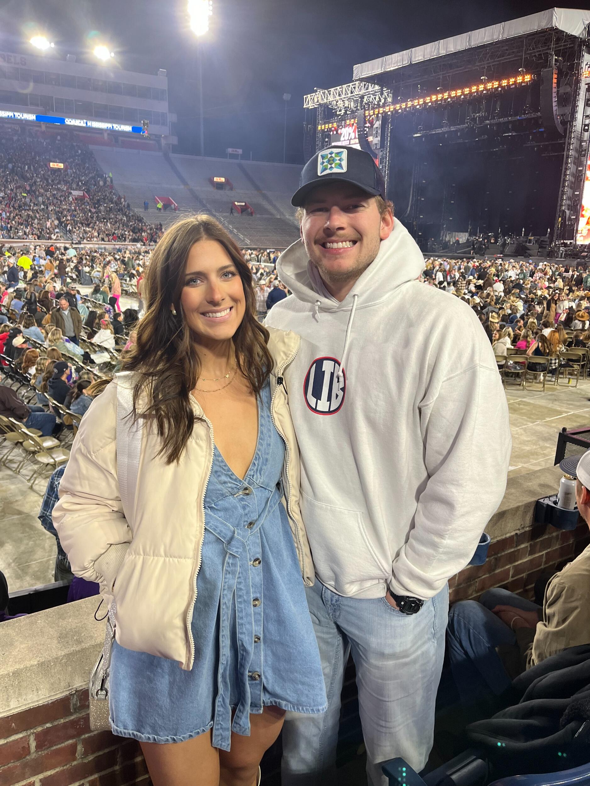 Morgan Wallen- but he didn't show :( This was supposed to be a 2 year anniversary gift!