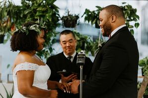 Wedding Vows at Succulent Native in Austin, Texas