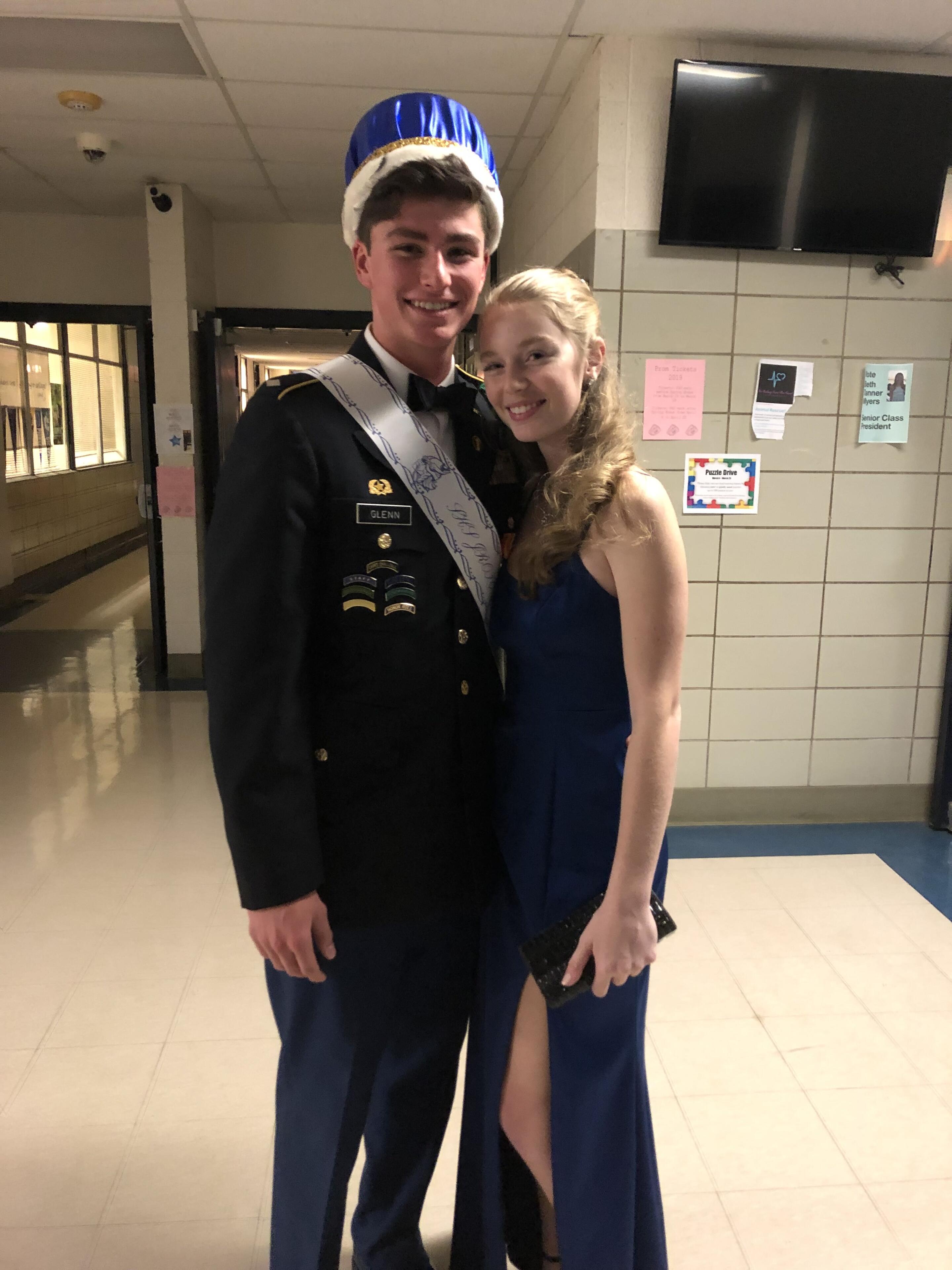 King of the military ball