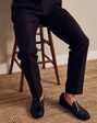 Tie Bar The Lakeshore Linen Chocolate Brown Pant Brown Tuxedo - thumbnail - 4
