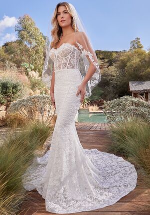 Beloved by Casablanca Bridal BL426 Rudi Fit-and-Flare Wedding Dress