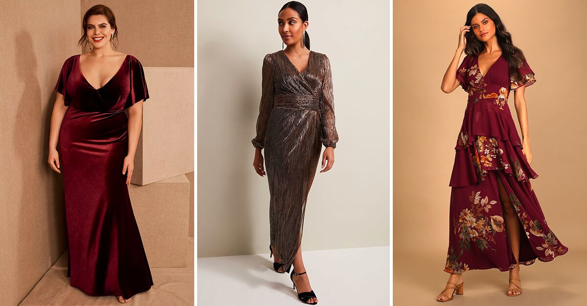 fall mother of the bride dresses