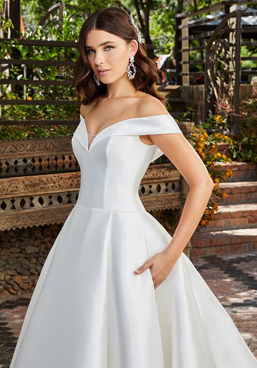 Casablanca Bridal 2401-2 Kensington Ball Gown Wedding Dress - 4