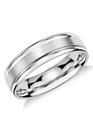 Blue Nile 58200 Platinum Wedding Ring