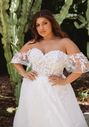 Essense of Australia D3529 plus A-Line Wedding Dress - thumbnail - 6