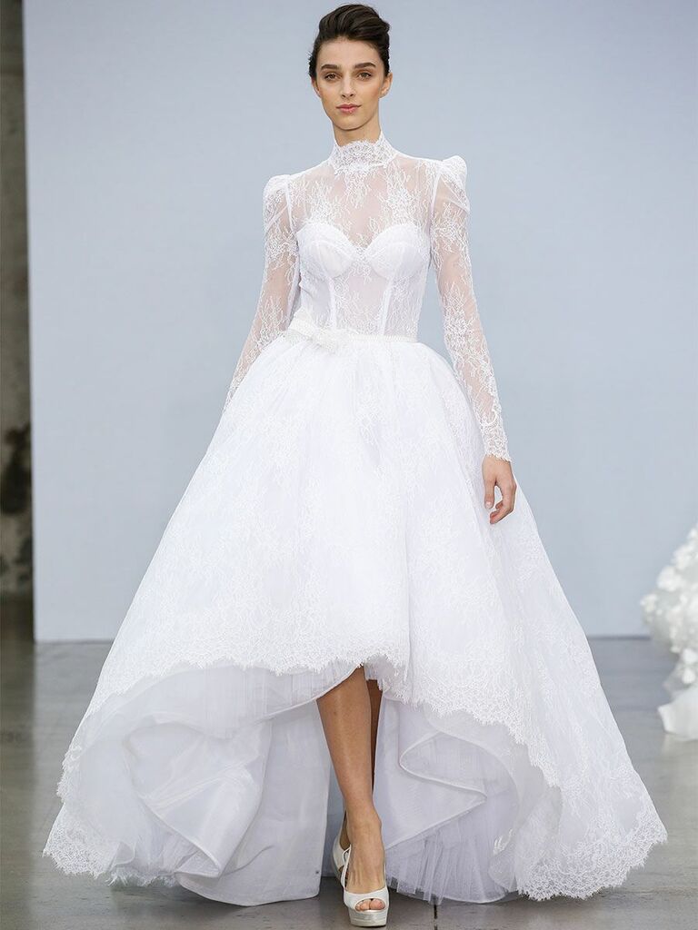 Vintage High-Low Wedding Dresses