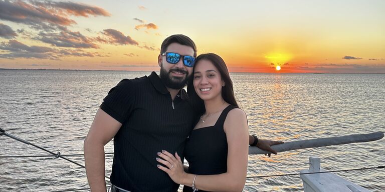 Itzel & Ramon Home Page Banner