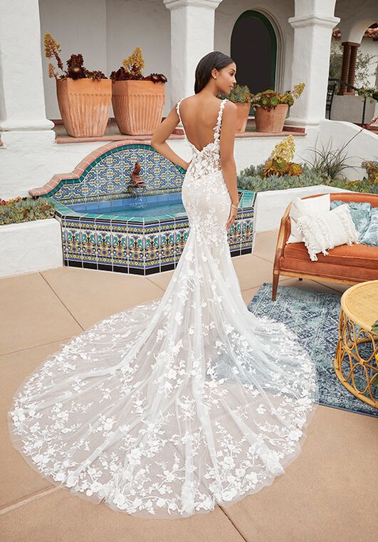 Beloved by Casablanca Bridal BL376 Grayson Fit-and-Flare Wedding Dress - 5