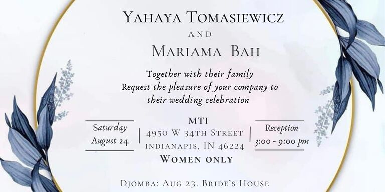 Yahaya & Mariama Home Page Banner