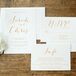 White Invitation Suite