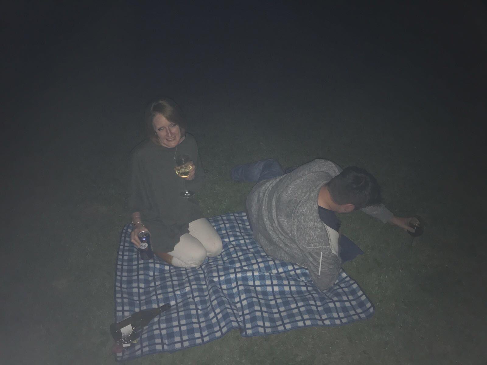 That fateful evening….. where it all started. Watching the meteor shower on the village green with our good friends Dan and Claire….. didn’t see a single shooting star (we don’t remember seeing any anyway!). Thanks Dan and Claire - we wholeheartedly blame you for us both ending up here! Xx