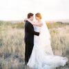 Desert-Inspired Hues Complemented the Marathon, Texas, Landscape at This Couple's Wedding