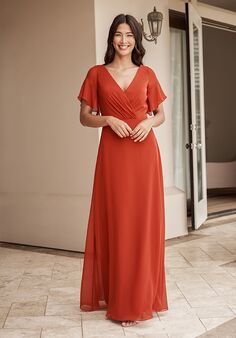 B2 Bridesmaids by Jasmine B243010 V-Neck Bridesmaid Dress