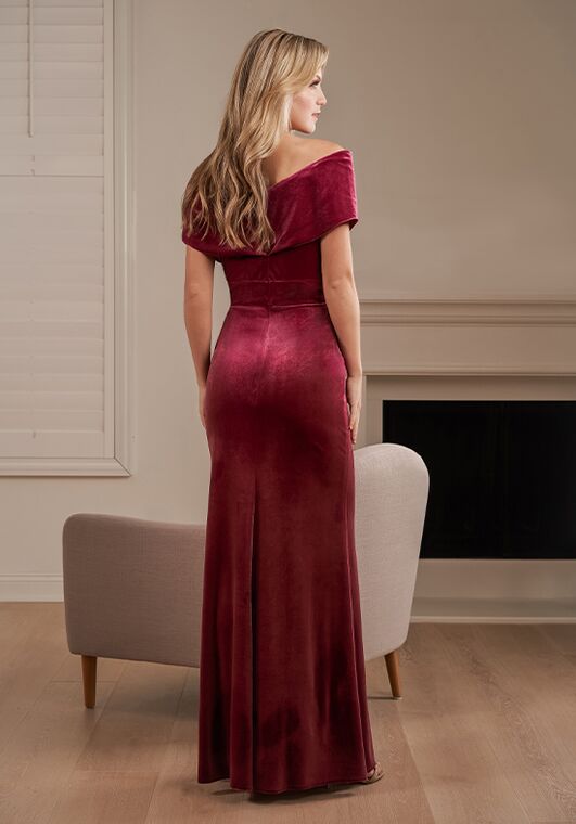 B2 Bridesmaids by Jasmine B243061 Off the Shoulder Bridesmaid Dress - 2