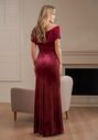 B2 Bridesmaids by Jasmine B243061 Off the Shoulder Bridesmaid Dress - thumbnail - 2